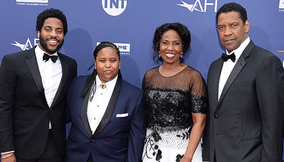 Denzel Washington & Kids AFI Gala
