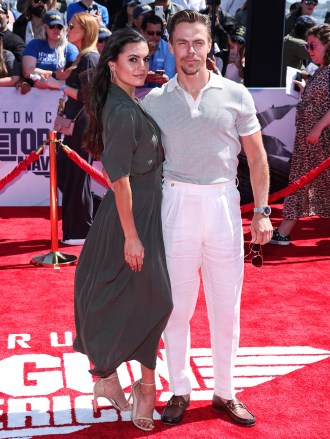 Hayley Erbert ve Derek Hough 'Top Gun: Maverick' film galası, San Diego, ABD - 04 Mayıs 2022