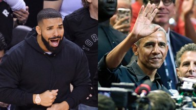 Drake and Barack Obama