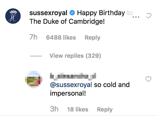Sussex Royal Instagram 