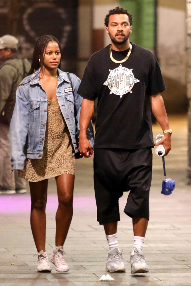 Jesse Williams & Girlfriend Taylour Paige Hold Hands In Italy — Pic