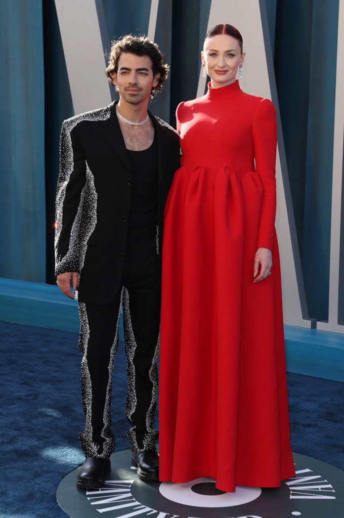 Joe Jonas and Sophie Turner at VF Oscar Party in 2022