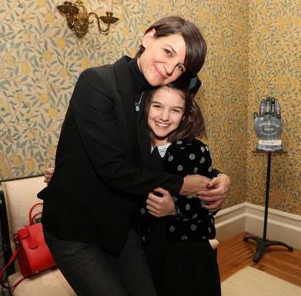 Katie Holmes and Suri CruiseReception Celebrating a Special New York Screening of 