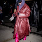 Kim Kardashian Bundles Up In Balenciaga As She Wraps Her SNL Rehearsals In NYC