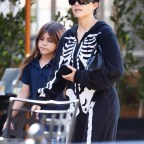 *EXCLUSIVE* Kourtney Kardashian looks like 'death' in a skeleton jumper after marrying Travis Barker (Again!)