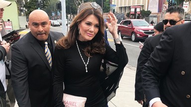 Lisa Vanderpump at a Pride event