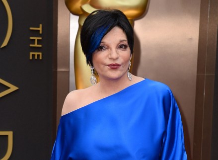 Liza Minnelli arrives at the Oscars in Los Angeles.  Minnelli has checked herself in rehab and is making excellent progress, according to her representative on.  Minnelli has valiantly battled substance abuse over the years and whenever she has needed to seek treatment she has done so People-Liza Minnelli, Los Angeles, USA - 2 Mar 2014