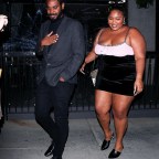 *EXCLUSIVE* Lizzo looks smitten on a night out with very handsome mystery man at Crustacean in Beverly Hills