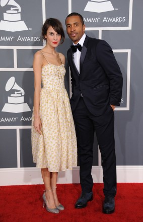 Alexa Chung, left, and Matte Babel arrive at the 55th annual Grammy Awards, in Los Angeles
2013 Grammy Awards Arrivals, Los Angeles, USA - 10 Feb 2013