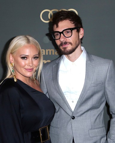 Hilary Duff, Matthew Koma. Hilary Duff, left, and Matthew Koma arrive at the Amazon Golden Globes afterparty at the Beverly Hilton Hotel, in Beverly Hills, Calif
76th Annual Golden Globe Awards - Amazon Afterparty, Beverly Hills, USA - 06 Jan 2019