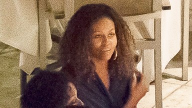 Michelle Obama Natural Curly Hair