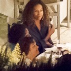 Barack Obama and Michelle eat at L'Oustau de Baumaniere in Les Baux de Provence