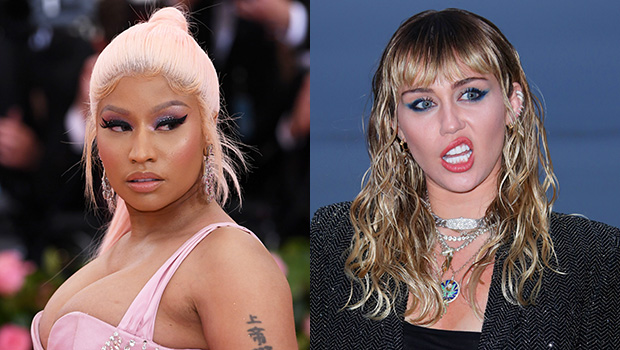 Nicki Minaj Disses Miley Cyrus Calls Her A ‘perdue Chicken And More Hollywood Life 