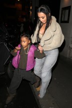 north west stylish moments yeezy show