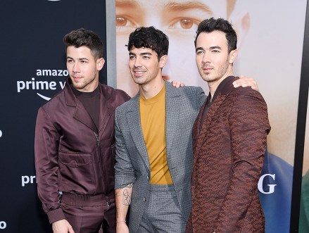 Nick Jonas, Joe Jonas, Kevin Jonas
'Chasing Happiness' film premiere, Arrivals, Regency Bruin Theatre, Los Angeles, USA - 03 Jun 2019