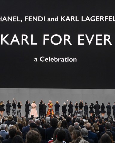 Atmosphere
Karl For Ever memorial, Runway, Paris Fashion Week Men's, France - 20 Jun 2019