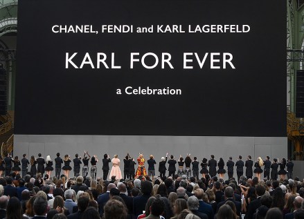 Atmosphere
Karl For Ever memorial, Runway, Paris Fashion Week Men's, France - 20 Jun 2019