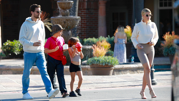 Scott Discik, Mason Disick, Penelope Disick, Sofia Richie