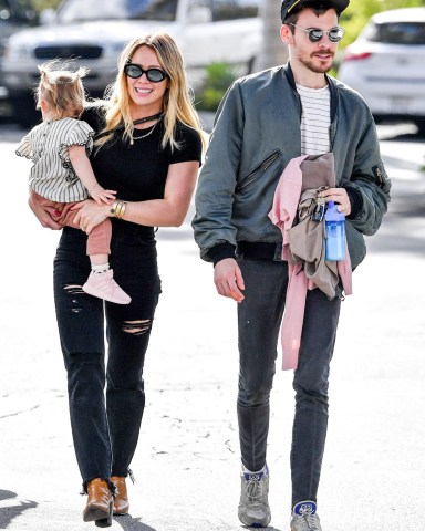 Hilary Duff, Matthew Koma and Banks Violet Bair
Hilary Duff and Matthew Koma out and about, Los Angeles, USA - 21 Feb 2020