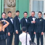 Joe Jonas and family pose for portraits ahead of Joe Jonas' and Sophie Turner's wedding