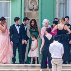 Joe Jonas and family pose for portraits ahead of Joe Jonas' and Sophie Turner's wedding