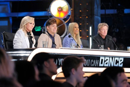 SO YOU THINK YOU CAN DANCE: L-R: Mary Murphy, Dominic "D-Trix" Sandoval, Laurieann Gibson and Nigel Lythgoe at the Los Angeles auditions for SO YOU THINK YOU CAN DANCE premiering Monday, June 3 (9:00-10:00 PM ET/PT) on FOX. ©2019 Fox Media LLC. CR: Adam Rose/FOX