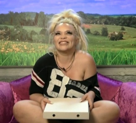 Editorial use only
Mandatory Credit: Photo by REX/Shutterstock (8977426ai)
Trisha Paytas in the Diary Room
'Celebrity Big Brother' TV show, Elstree Studios, Hertfordshire, UK - 05 Aug 2017
