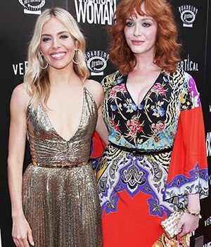 Sienna Miller Christina Hendricks
