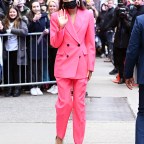 Zendaya Is All Smiles And Waiving To The Cameras Leaving Good Morning America Studios In New York City