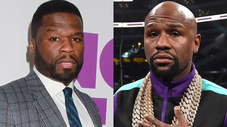 50 Cent Trolls Floyd Mayweather After He Shows Off His Chanel Purse ...