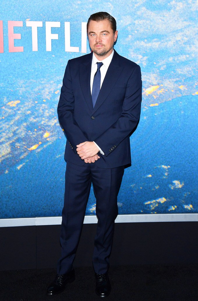 Leonardo DiCaprio poses