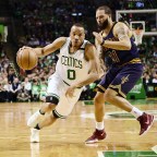 Cleveland Cavaliers at Boston Celtics, USA - 25 May 2017