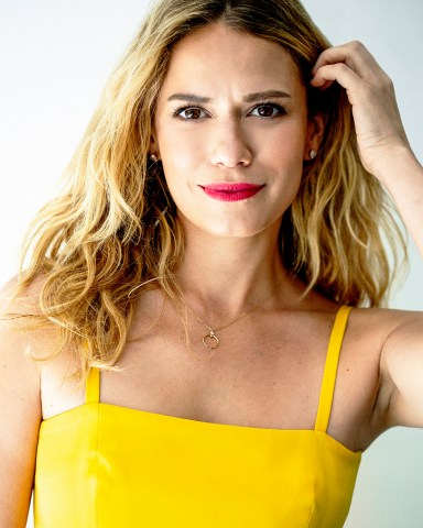 'Pearson' star Bethany Joy Lenz stops by HollywoodLife's NYC portrait studio.