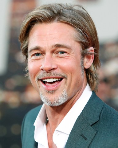 Brad Pitt arrives for the premiere of 'Once Upon a Time in Hollywood' at the TCL Chinese Theatre IMAX in Hollywood, Los Angeles, California, USA 22 July 2019. The movie opens in the US on 26 July 2019. Premiere of Sony Pictures' 'Once Upon a Time in Hollywood', Los Angeles, USA - 22 Jul 2019