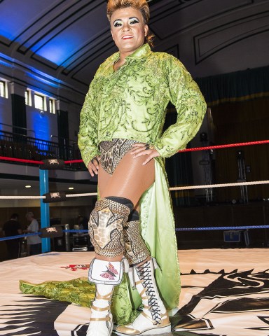 Cassandro The Greatest Spectacle of Lucha Libre photocall, London, Britain - 08 Jul 2015