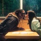 Cardi B and Offset get romantic with a kiss as they launch their date-night McDonald’s meal on Valentine’s Day