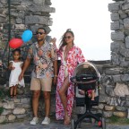 John Legend and Chrissy Teigen spotted in Portovenere with daughter