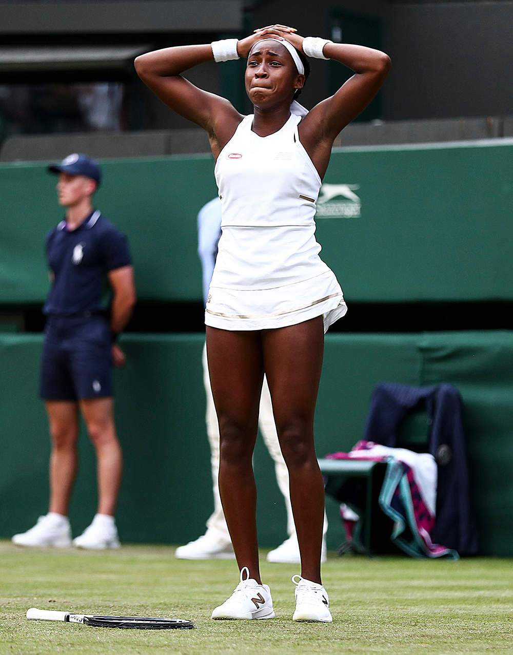 Wimbledon Tennis Championships, Day 1, The All England Lawn Tennis and Croquet Club, London, UK - 01 Jul 2019