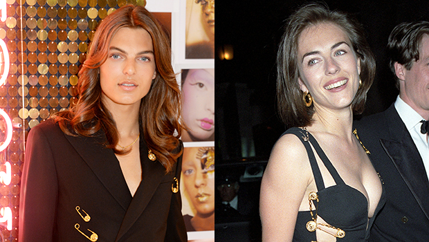 damian hurley safety pin versace