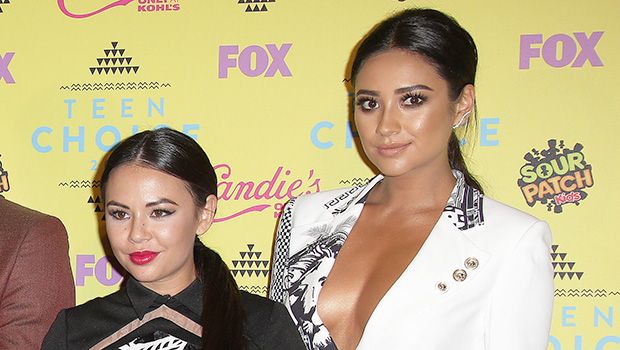 Janel Parrish Shay Mitchell pregnant