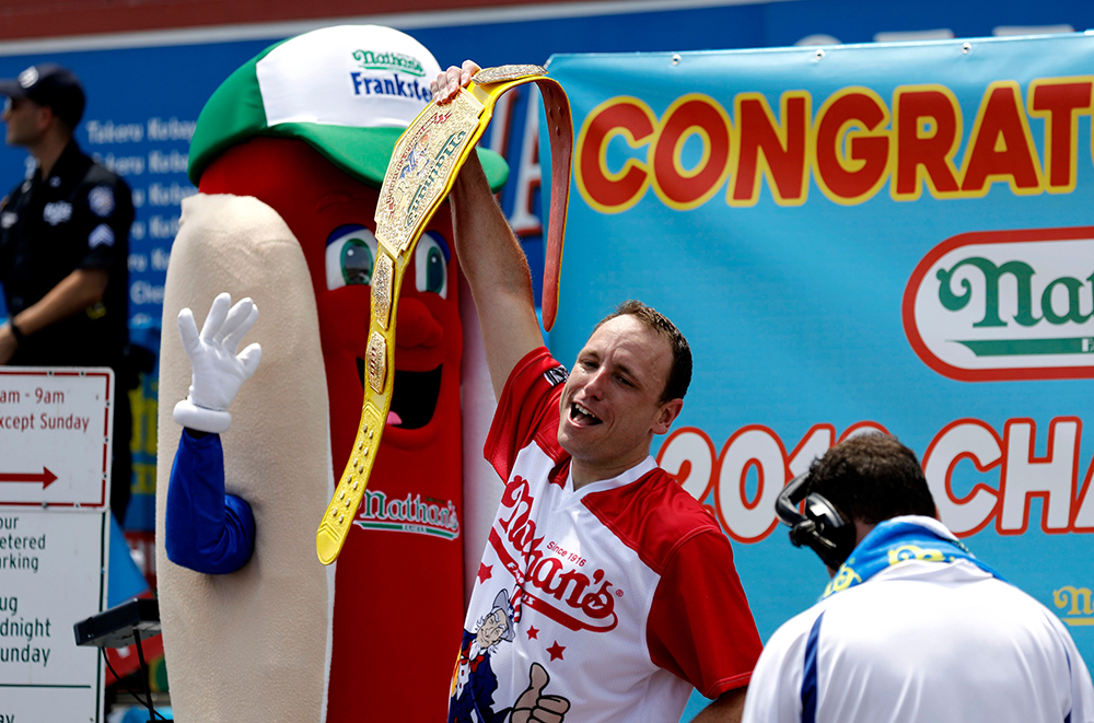 Nathan's Hot-Dog Eating Contest Coney Island New York, USA - 04 Jul 2018