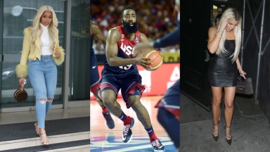 Jordyn Woods, James Harden, Khloe Kardashian