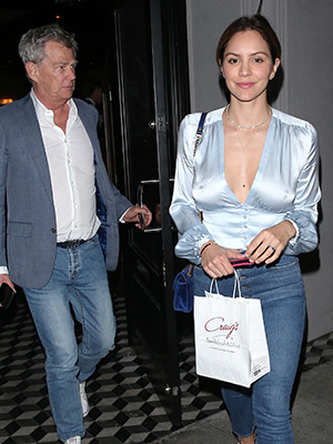 katharine mcphee satin top
