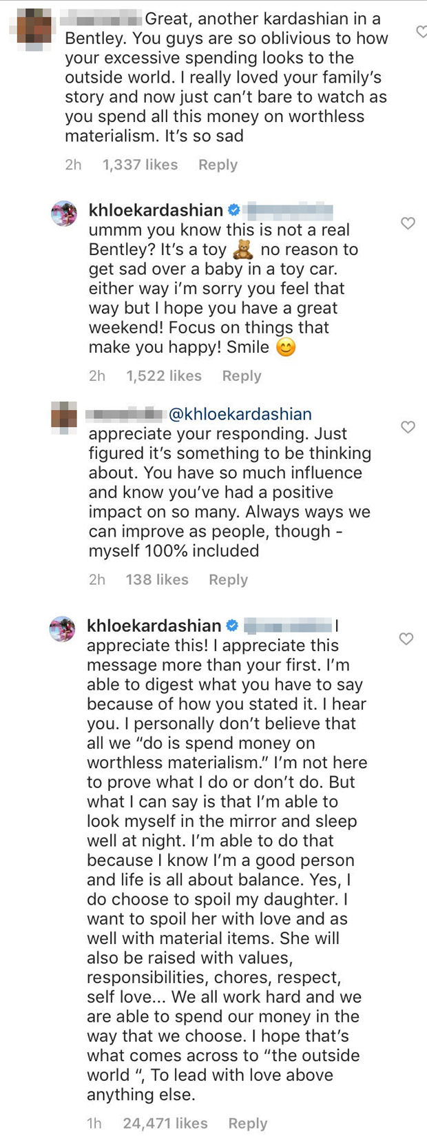 Khloe Kardashian Instagram