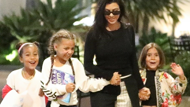 Kourtney Kardashian Penelope Disick Girls Day