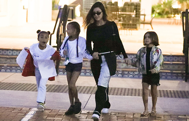 Kourtney Kardashian Penelope Disick Girls Day