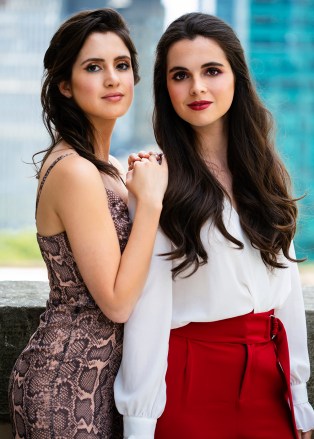 Vanessa & Laura Marano stopped by HollywoodLife to talk about their new film, 'Saving Zoe.'