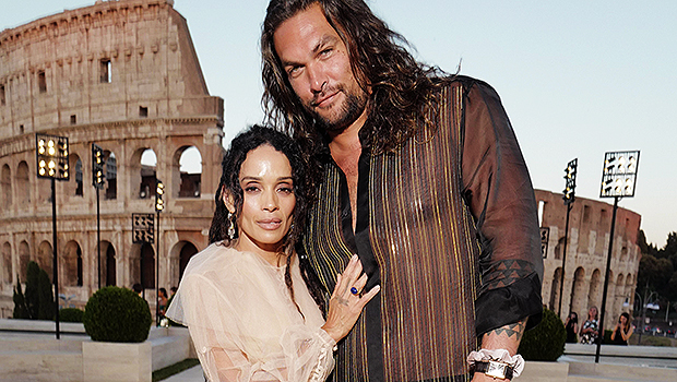 Jason Momoa And Lisa Bonet At Fendi Fashion Show New Photos