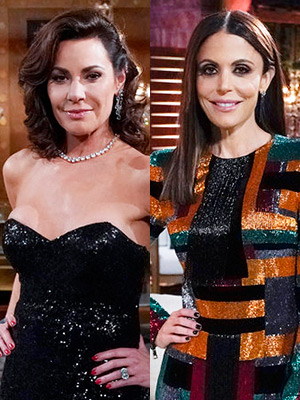 Luann de Lesseps & Bethenny Frankel at 'RHONY' Season 11 reunion