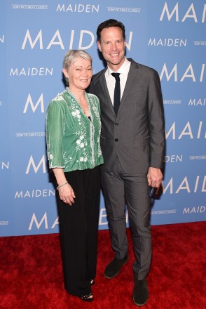 Tracy Edwards and Alex Holmes
'MAIDEN' premiere, New York, USA - 25 Jun 2019